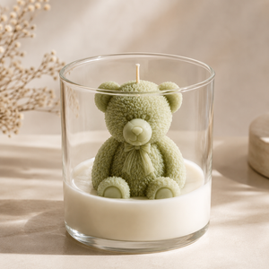Teddy Bear Candle Gift Set